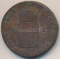 1849NB 3kr Cu T:3,2- ph. 
Adamo B2