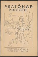 Ottó Ferenc (szerk.): Aratónap. Kantáta baritonszólóra, vegyeskarra, gyermekkarra és zenekarra. Bp., é.n., vitéz Csaba és Tsa. pp.,10, 23x15cm