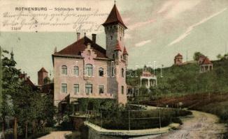 Rothenburg, Stadtisches Wildbad / spa (Rb)