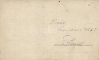 1918 Hungarian soldier with full equipment, photo