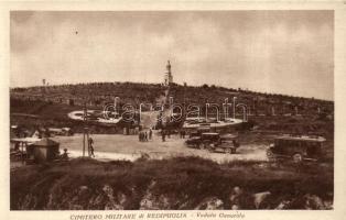 Redipuglia, 3 old unused postcards from the World War I military cemetery, in good condition