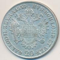 Ausztria 1832A 20kr Ag &quot;I. Ferenc&quot; T:2-,2 Austria 1832A 20 Kreuzer Ag &quot;Franz I&quot; C:VF,XF