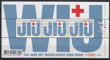 140th anniverary of the Red Cross block, 140 éves a vöröskereszt blokk