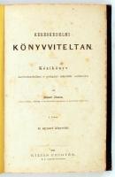 Röser János: Kereskedelmi könyvviteltan. I-II. Kézikönyv kereskedelmi s polgári iskolák számára. Pest, 1871. Kilián Frigyes. 112+198 p. Félvászonkötésben. Az első kötet utolsó lapja hiányos. Ritka!