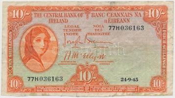 Írország 1945. 10Sh T:III,III- Ireland 1945. 10 Shillings C:F,VG