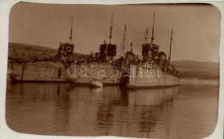 K.u.K. Navy; 64F, 68F, 72F torpedoboats, photo