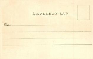 Siófok, Balaton-fürdő, Sió és Hullám szállodák, Künstler-Heliocolorkarte No. 2834 von Ottmar Zieher,...