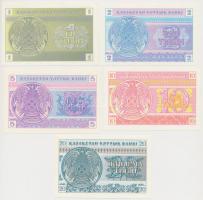 Kazahsztán 1993. 1T + 2T + 5T + 10T + 20T T:I
Kazakhstan 1993. 1 Tyin + 2 Tyin + 5 Tyin + 10 Tyin +...