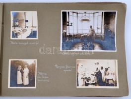 cca 1930 A Berettyóújfalui Tisza István kórház épületei, orvosai, berendezései, mentőállomása 69 fot...