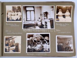 cca 1930 A Berettyóújfalui Tisza István kórház épületei, orvosai, berendezései, mentőállomása 69 fot...