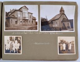 cca 1930 A Berettyóújfalui Tisza István kórház épületei, orvosai, berendezései, mentőállomása 69 fot...