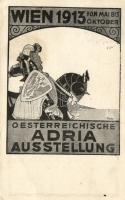 1913 Wien, Oesterreichische Adria Ausstellung / Vienna, Austrian Adria Exhibition, advertisement s: Kurt Libesny (EK)