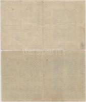 1918. 25K (2x) "3101" + "3111" mindkettő 3mm és hullámos hátlappal T:III,III-