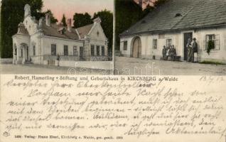 Kirchberg am Walde, Robert Hamerling-Stiftung ung Geburtshaus / foundation and birth house of Robert Hamerling  (EK)