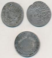 Vegyes: Ausztria 1674. 6kr Ag &quot;I. Lipót&quot; (2,73g) + Lengyel Királyság 1664A-T 6Gr Ag &quot;II. János Kázmér&quot; Krakkó (3,39g) + Magyarország 1842B 20kr Ag &quot;V. Ferdinánd&quot; T:2-,3 lyuk,karc Mixed: Austria 1674. 6 Kreuzer Ag &quot;Leopold I&quot; (2,73g) + Poland 1664A-T 6 Groschen Ag &quot;Johann Casimir II&quot; (3,39g) + Hungary 1842B 20 Kreuzer Ag &quot;Ferdinand V&quot; C:VF,F hole,scratched