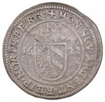 Német Államok / Nürnberg 1622. 15kr Ag &quot;II. Ferdinánd&quot; (3,15g) T:2- German States / Nurnberg 1622. 15 Kreuzer Ag &quot;Ferdinand II&quot; (3,15g) C:VF