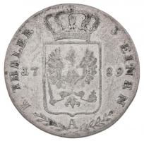 Német Államok / Poroszország 1789A 1/3 Tallér Ag " II. Frigyes Vilmos" (8,06g) T:3
German...