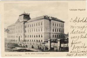 Pápa M. kir Tanítóképző intézet (b)