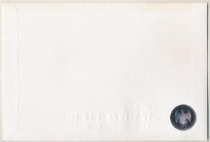 Németország 1994A 10M Ag "Német ellenállás" érme, első napi bélyeggel és bélyegzéssel &quo...