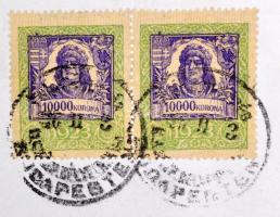 cca 1920 Folyószámlakönyv hitelesítő bélyeggel, de üresen. Szép állapotban