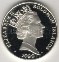 Salamon szigetek 1999. "Halálhajó" 5$ Ag T:PP