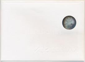 NSZK 1968J 5M Ag "Friedrich Wilhelm Raiffeisen" érme felbélyegzett borítékban, német nyelv...