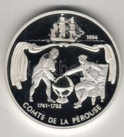 Samoa 1994. "Pérouse grófja-hajó" 10$ Ag T:PP