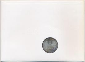 NSZK 1972D 10M Ag "Olimpia-München - Olimpiai láng" érme felbélyegzett borítékban, német n...