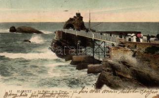 Biarritz, La Rocher de la Vierge / Virgin Rock