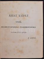 Kótai Lajos: Költemények. Szatmár, 1879. Szabadsajtó nyomdája. 270 p. Könyvkötői élvászonkötésben. D...