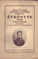 1941 A Kir. Magyar Természettudományi Társulat évkönyve
