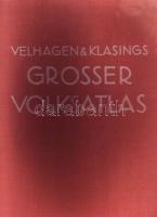 1936 Velhagen világatlasz sok térképpel