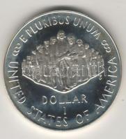 USA 1987. "Alkotmány 200. évfordulója" 1$ Ag T:PP