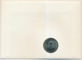 NDK 1988A 10M Cu-Ni "Keletnémet sport" érme bélyeges borítékban "1988. XXIV. olimpiai...