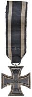 Német Birodalom 1914. "Vaskereszt 2. osztály" kitüntetés mellszalaggal, "Y" jelz...
