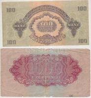 1944. 1P-1000P (8xklf) teljes sor "A Vörös Hadsereg Parancsnoksága" T:III,III-,IV