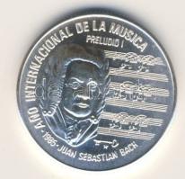 Kuba 1985. "A zene nemzetközi éve" 5P Ag T:1