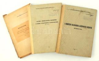 Adalékok a Horthy-hadsereg szervezetének és háborús tevékenységének tanulmányozásához (1938-1945). Összeállította: dr. Csima János őrnagy. Bp., 1961. Honvédelmi Minisztérium Központi Irattár (Zrínyi Nyomda). 423 p. + 23 mell. + 14 különálló melléklet kartontokban. Szolgálati használatra szánt 282-es számú példány. Kiadói félvászon kötésben. Illetve A Horthy-hadsereg központi szervei. Honvédelmi ügyek.  dr. Harangozó Károly őrnagy. Bp., 1961. Honvédelmi Minisztérium Központi Irattár (Zrínyi Nyomda). 165p. Szolgálati használatra szánt 282-es számú példány. Kiadói félvászonkötésben.