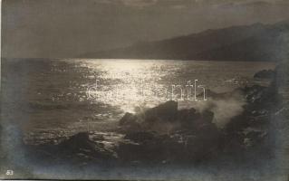 1918 Abbazia, sea, photo