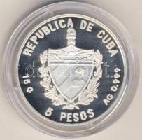 Kuba 1993. "Postatörténet-hajó" 5P Ag T:PP