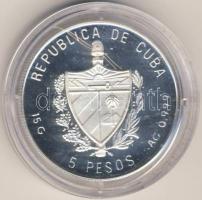 Kuba 1993. "Postatörténet-hajó" 5P Ag T:PP