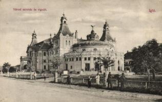 Igló, Városi színház és vigadó; Dörner Gyula kiadása / theatre, redoute