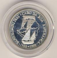 Portugália 1988. "Jóreménység foka-hajó" 100Esc Ag T:PP