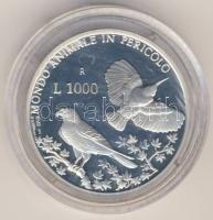 San Marino 1993. "Veszélyeztetett állatvilág" 1000L Ag T:PP