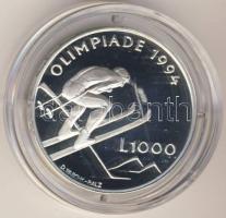 San Marino 1994. "Olimpiai játékok" 1000L Ag T:PP