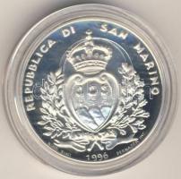 San Marino 1996. "Veszélyeztetett állatvilág" 5000L Ag T:PP