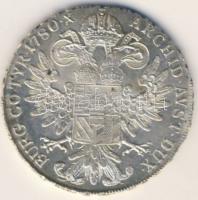 Ausztria 1780. "Maria Theresia" Taler Ag újveret T:1