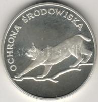 Lengyelország 1979. "Hiúz" 100Zl Ag T:PP Tanúsítvánnyal!