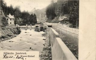 Innsbruck, Sillwerke, Wasser-Einlauf / dyke