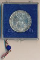 1976. 200Ft Ag "II. Rákóczi Ferenc" eredeti plombált MNB plasztiktokban, a tok kissé sérül...